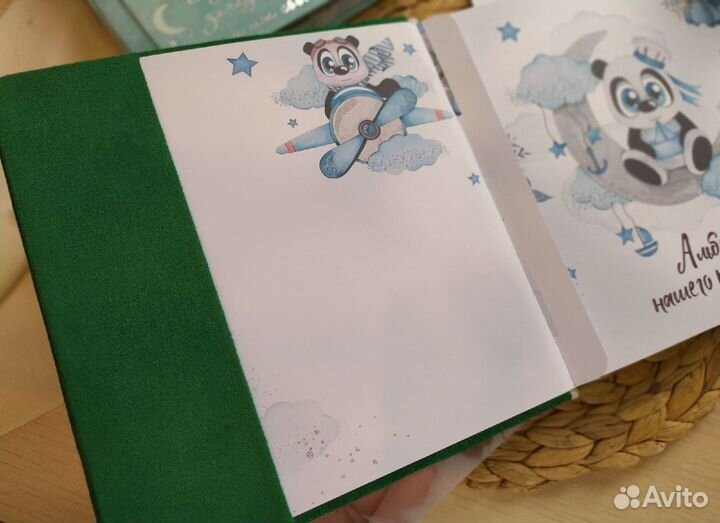 Купить фотоальбом для новорождённого