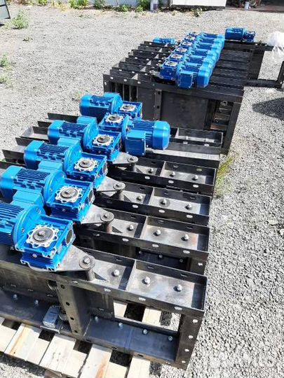 Реечная задвижка электрическая