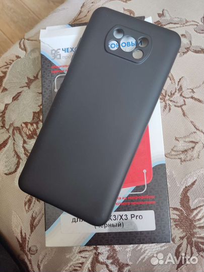 Чехол бампер силиконовый для Poco x3 / x3 pro