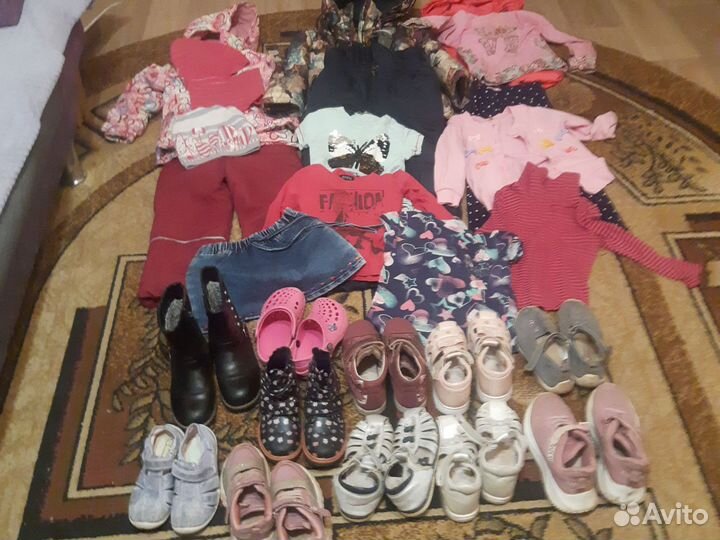 Детские вещи пакетом на девочку