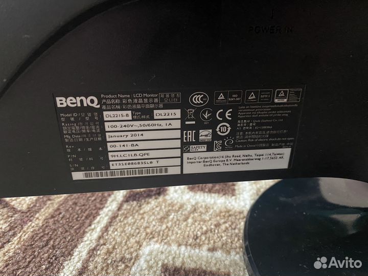 Монитор benq