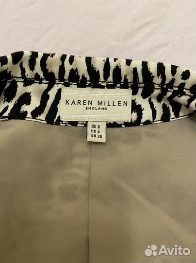 Платье натуральный шелк xs Karen Millen