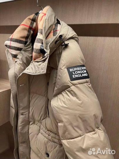 Пуховик женский burberry