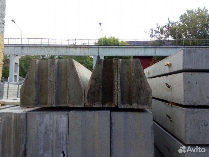 Фбс усеченные бу для ограждений