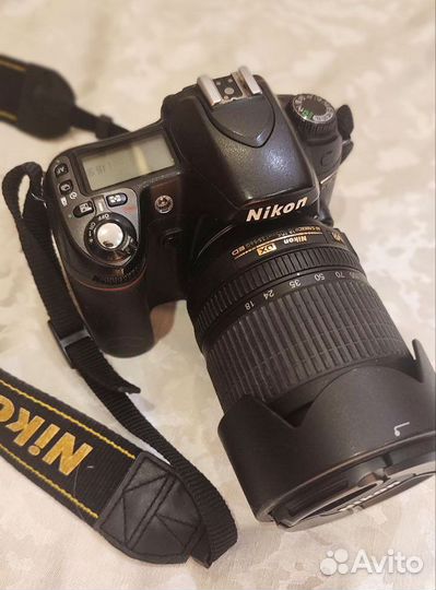 Фотоаппарат nikon d80, объектив, вспышка