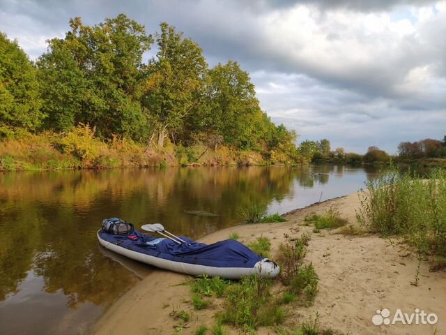 Байдарка надувная Щука 3 б/у + насос купить в Москве | Хобби и отдых ...