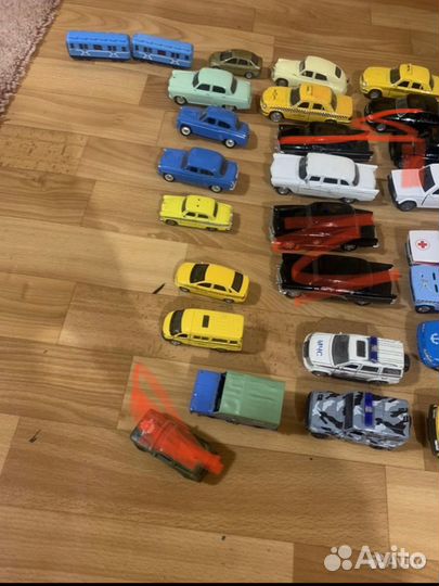 Модели автомобилей, отечественные, металл