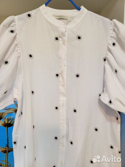 Платье с вышивкой 44 46