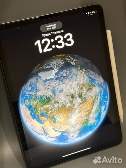 Стилус apple pencil 2 на iPad