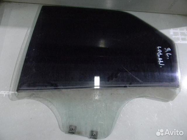 Стекло двери задней левой Renault Logan 1 (2005-20