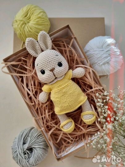Вязаные игрушки ручной работы