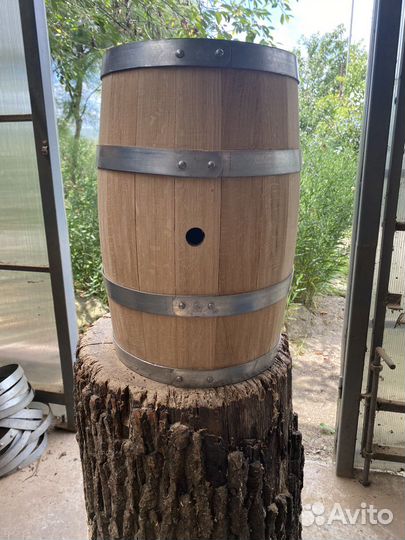 Деревянная бочка