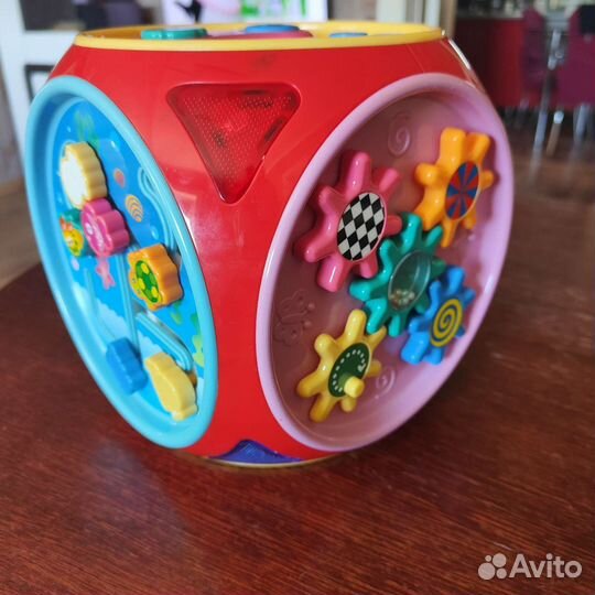 Развивающий кубик музыкальный