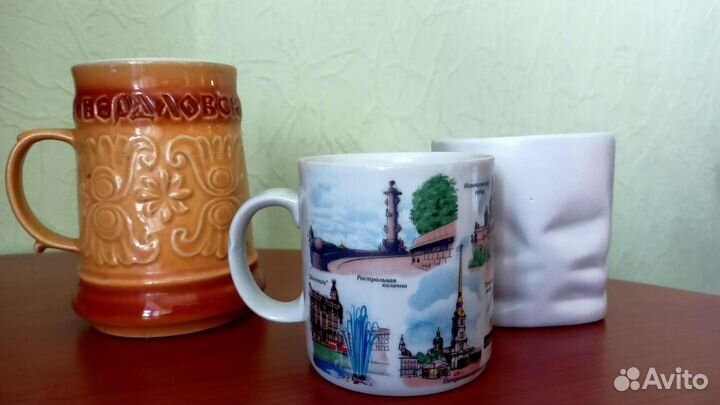 Посуда. Кружки. Контейнер tupperware