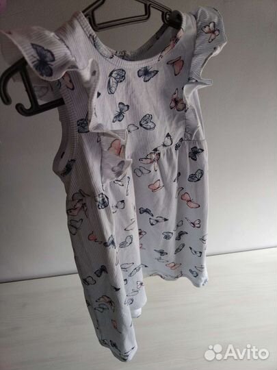 Платье для девочки hm 92 98