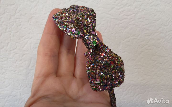 Ободок для волос с бантом