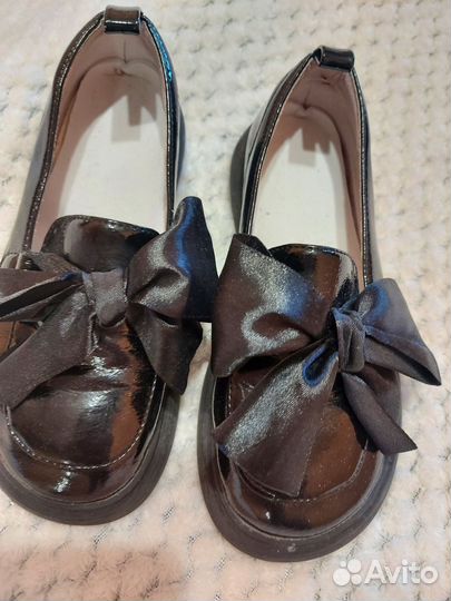 Лоферы на девочку р.31