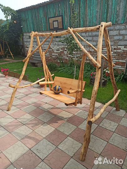 Садовые качели, пергола