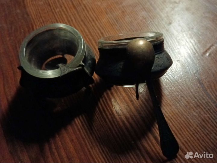 Солонка мельхиор СССР