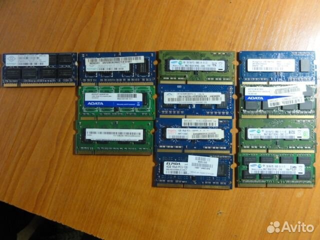 Оперативная память dd2 dd3 DDR4 PC2 PC3 PC4 pc3l