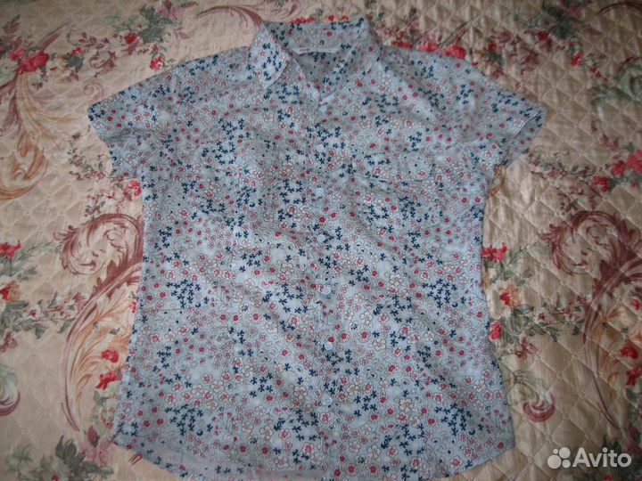 Женские вещи пакетом: блузки и кофты 44