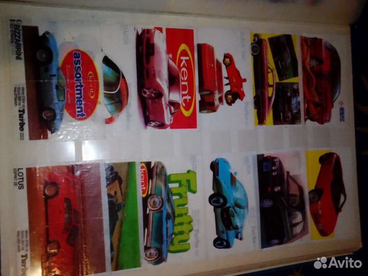 Вкладыши от жвачек редкие