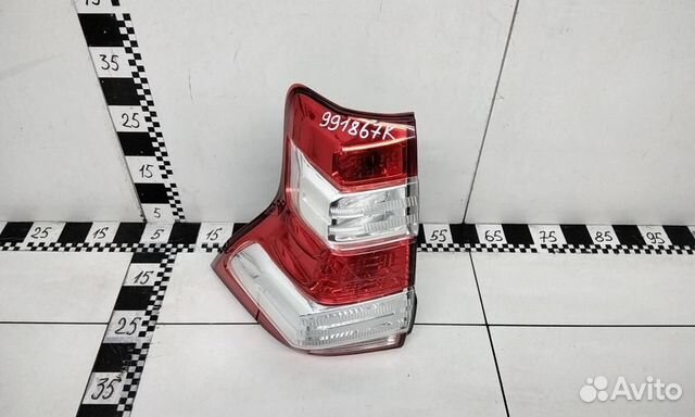 Фонарь левый наружный Toyota Land Cruiser Prado 150 Restail