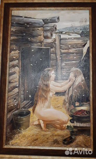 Картина маслом на холсте большая