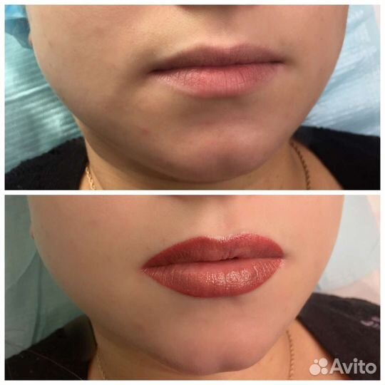 Перманентный макияж бровей, губ, век