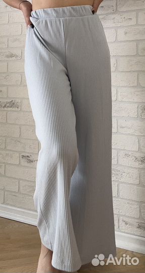 Брюки в рубчик