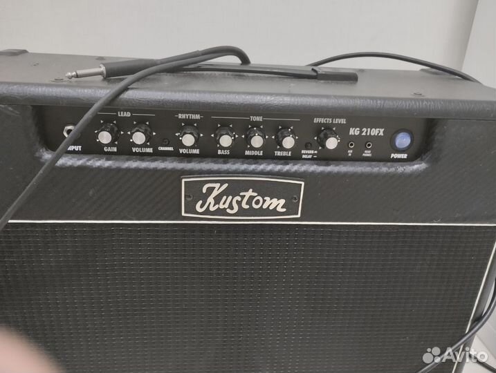 Бас-гитара и комбик Kustom KG210FX