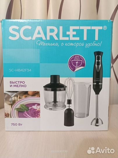 Блендер scarlett SC-HB42F34 запчасти