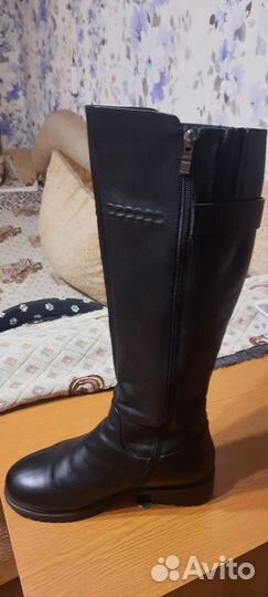 Зимние женские сапоги 38 натуральная кожа