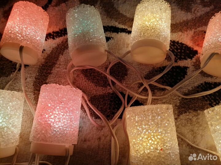 Елочная гирлянда (электрогирлянда) Маскарад, СССР