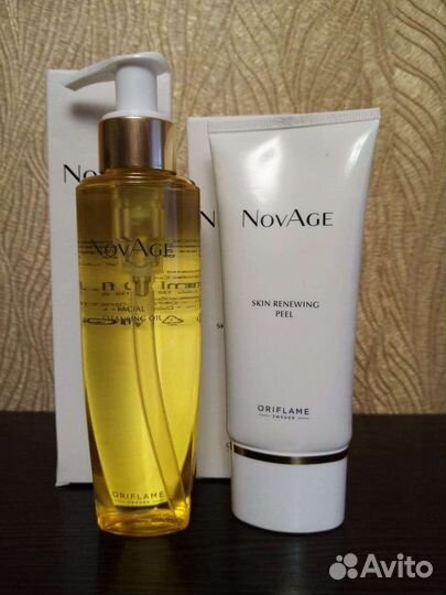 Пилинг для лица и гидрофильное масло