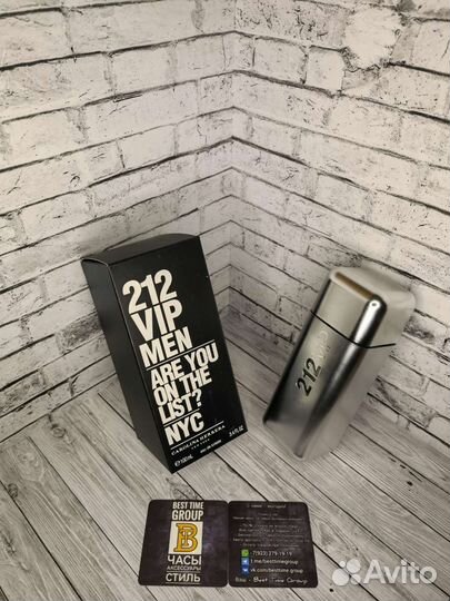 Мужские духи 212 VIP Men