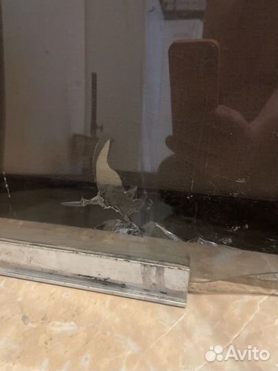 Стекло заднее правое nexia