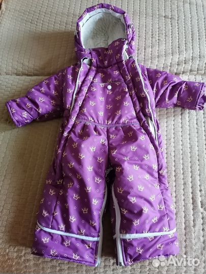 Зимний комбинезон для девочки