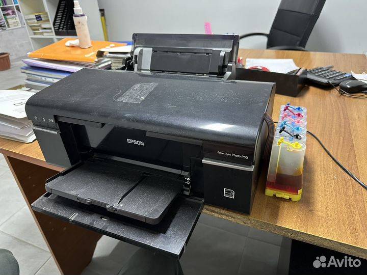 Принтер Epson stylus photo P50 снпч
