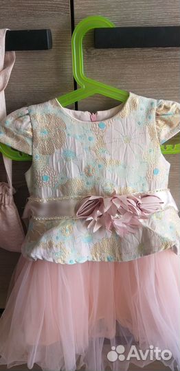 Платье для девочки 92