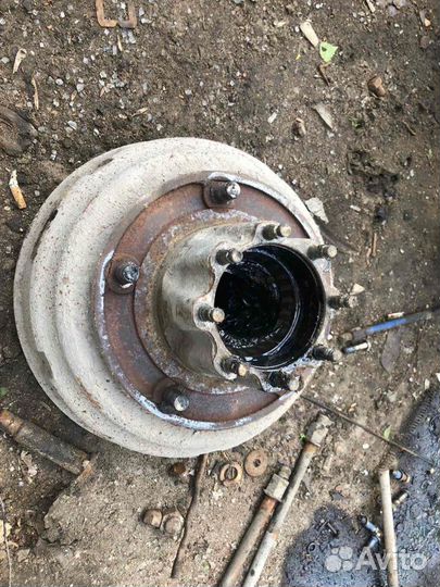 Baw fenix задний тормозной барабан со ступицей б.у