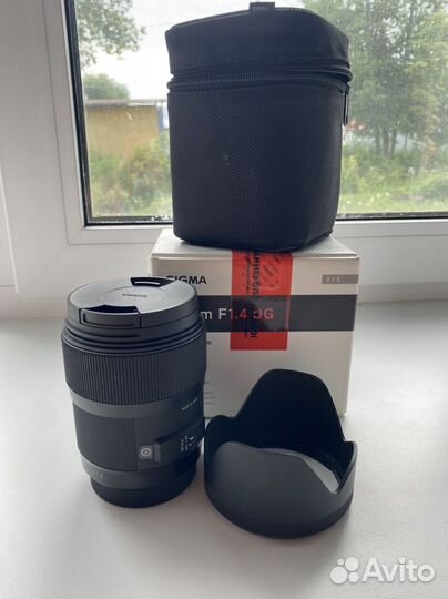 Объектив sigma 35mm 1.4 art canon