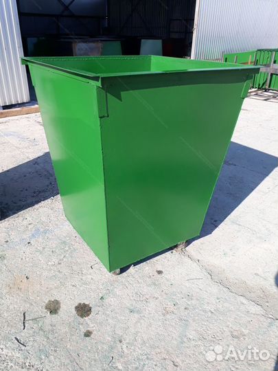 Контейнер мусорный с колёсами 0,75 м3 Арт 23830