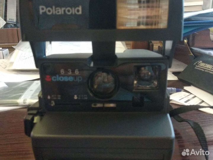 Фотоаппарат polaroid 636 closeup