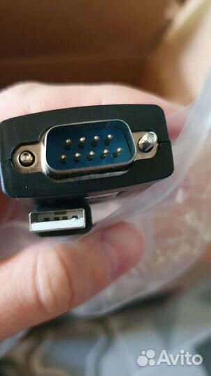 Конвертер USB COM RS232 новый