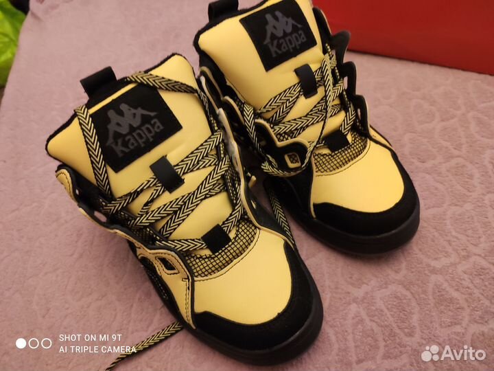 Кроссовки Kappa Fatty Yellow Black K0BZ5CS20-216