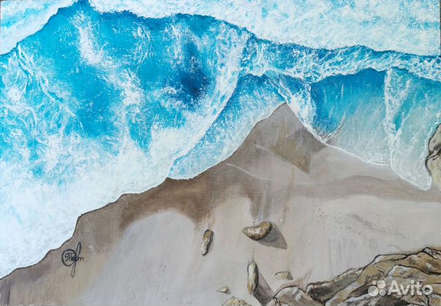 Картина акрилом 