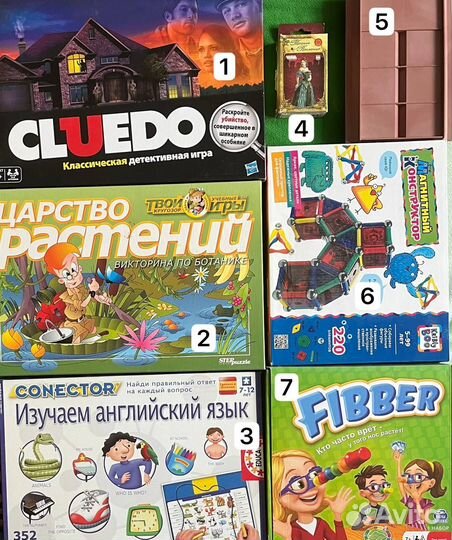 Настольные игры для взрослых и детей Cluedo