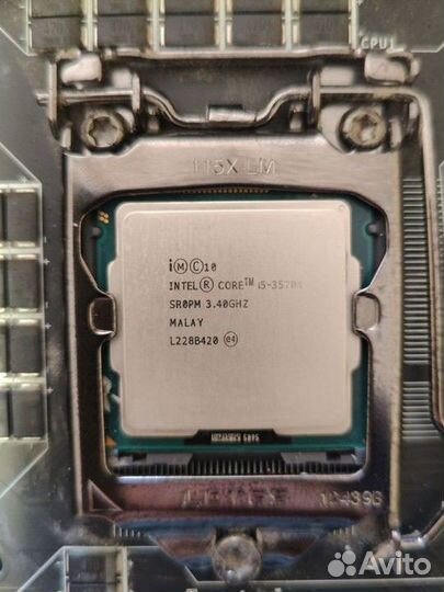 Msi z77 mpower + i5 3570K
