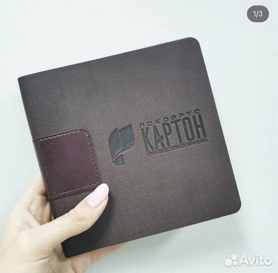 Блинтовое тиснение на ежедневниках, изделиях